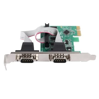 Card PCI Express X1 Serial 2Port/RS-232/RS232/DB9