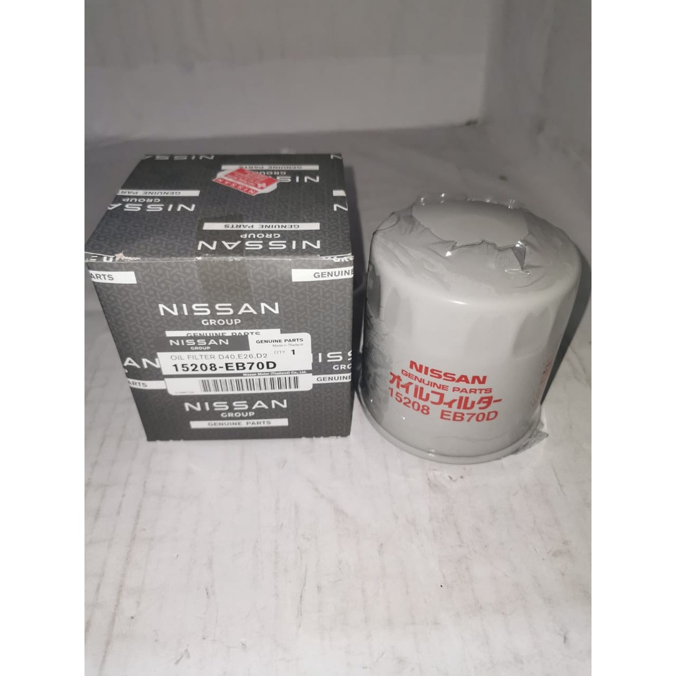 ***NISSAN NAVARA URVAN D40T D23T E26 กรองน้ํามัน 15208-EB70D