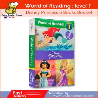 *พร้อมส่ง* รวมนิทานเจ้าหญิงจากดิสนีย์ World of Reading Disney Princess Level 1 Boxed Set