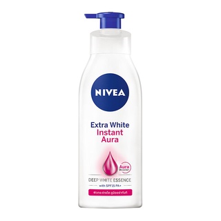 🔥อย่างดี🤩!! NIVEA  นีเวีย เอ็กตร้าไวท์ อินสแตนท์ ออร่า โลชั่น SPF15 350 ml. 🚚พร้อมส่ง!! 💨