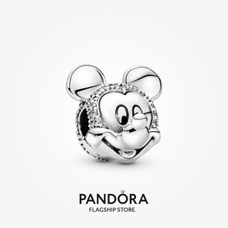 Pandora จี้คลิปหนีบ ลายดิสนีย์ มิกกี้เมาส์ ของขวัญคริสต์มาส สําหรับเด็กผู้หญิง p927