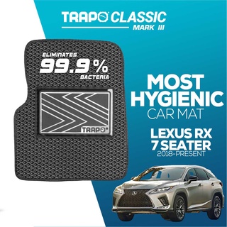 พรมปูพื้นรถยนต์ Trapo Classic Lexus RX 7 ที่นั่ง (2018 - ปัจจุบัน)