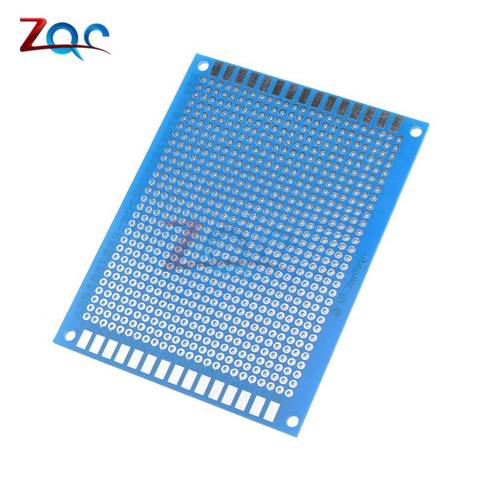 บอร์ดหั่นขนม pcb tinned 70x90 มิลลิเมตร 7x9 เซนติเมตร