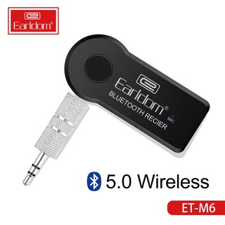 Earldom ET-M6 Car Bluetooth อุปกรณ์รับสัญญาณบลูทูธ (มีสินค้าพร้อมส่งค่ะ)