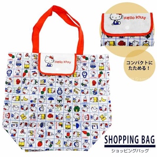 กระเป๋าพับเก็บได้ eco bag kt shopping bag HelloKitty Hello kitty Skater