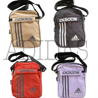 พร้อมส่ง กระเป๋าสะพายข้างอาดิดาส(ADIDAS)สุดฮิต สายปรับความยาวได้ลายอาดิดาส3แถบ