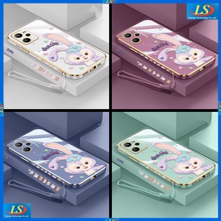 เคส Realme C35 C31 9 Pro 5i 5 C3 6i 8i C25Y C21Y C11 2021 C20 C12 C15 เคสโทรศัพท์มือถือ ลายการ์ตูนกระต่าย StellaLou TZ