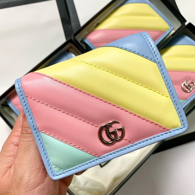 gucci pastel wallet