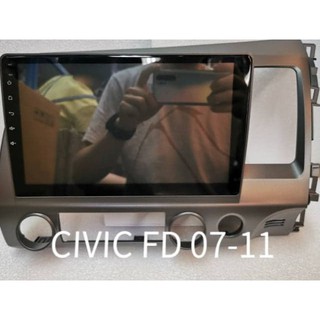 เครื่องเล่นระบบAndroid ตรงรุ่น Honda​ Civic FDปี07-11 ใหม่ล่าสุด MXL​ 10"/Android​ V:10