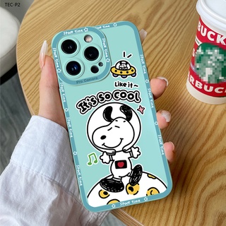 Tecno Pova 2 Spark 5 6 7 7T Air Go 2020 สำหรับ TPU Case Cartoon Snoopy Dog เคส เคสโทรศัพท์ เคสมือถือ Full Cover Shockproof Cases