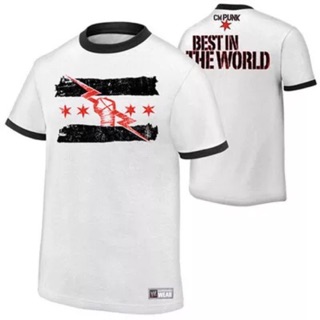 WWE t-shirt cm punk fbQN