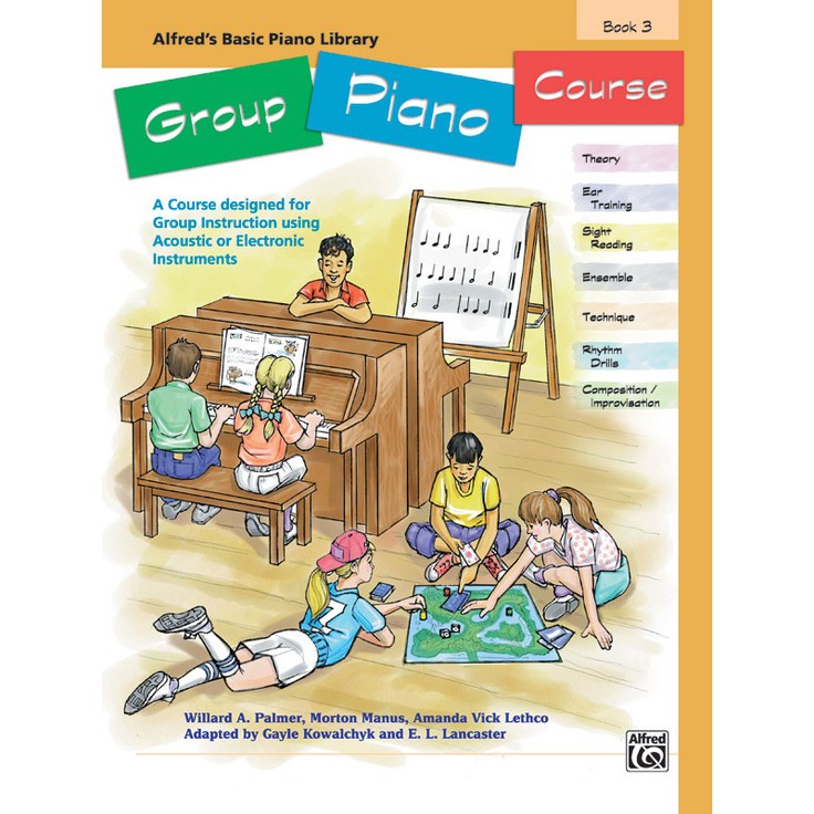 Alfred's Basic Group Piano Course, Book 3