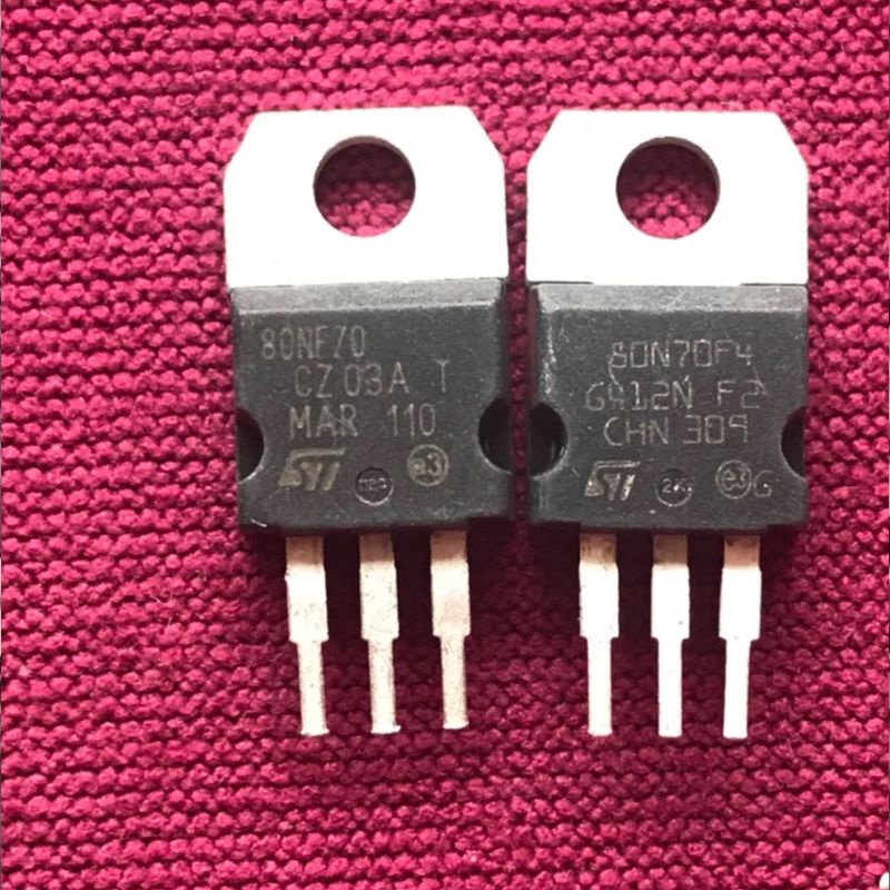 Mosfet 80NF70 ถอดประกอบ ราคาส่ง