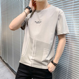 เสื้อผ้าแฟชั่น ฝ้าย ผู้ชาย แขนสั้น พ.ศ. 2564 ฤดูร้อน ใหม่ เวอร์ชั่นเกาหลี แนวโน้ม สันทนาการ หล่อ แฟชั่น หนุ่ม ป่า แจ็คเก