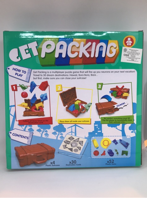 บอร์ดเกมส์จีน Get Packing