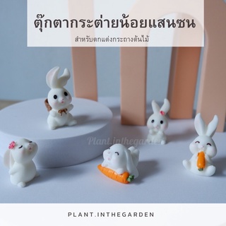 🥕แก๊งเจ้ากระต่ายจิ๋วแสนซน 🥕 สำหรับตกแต่งกระถางต้นไม้