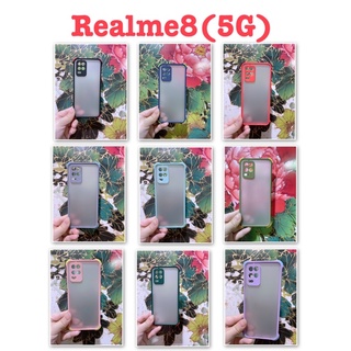 🎉🎉🎉Realme8(5G)🎉🎉🎉✨✨✨พร้อมส่งในประเทศไทย✨✨✨Caseขอบนิ่มหลังขุ่นคลุมกล้องกันกระแทกรุ่นใหม่ล่าสุดFor Realme8（5G）