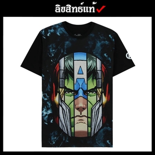 ✅ ลิขสิทธิ์แท้ ✅ เสื้อยืด ผ้า Cotton ผสม Polyester เสื้อสีดำ เสื้ออเวนเจอร์ ลาย Avengers เสื้อฮีโร่ มาเวล รุ่น 678