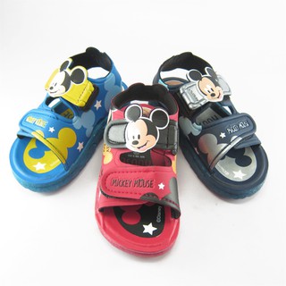 Kenta รองเท้าแตะPVC สวมรัดส้นเด็กผู้ชายลาย Mickey Mouse รุ่น MK98-3 ขนาด24-27