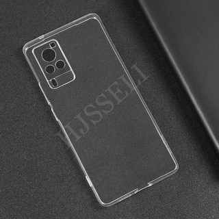 เคสสำหรับ VIVO X60 Pro Case Transparent Silicone TPU Soft เคส VIVO V21e V21 5G V20 2021 Y20s G Back Cover Phone Case