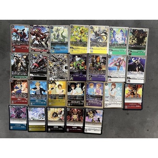 DIGIMON CARD GAME แยกใบ ภาษาญี่ปุ่น BT6 ระดับ R