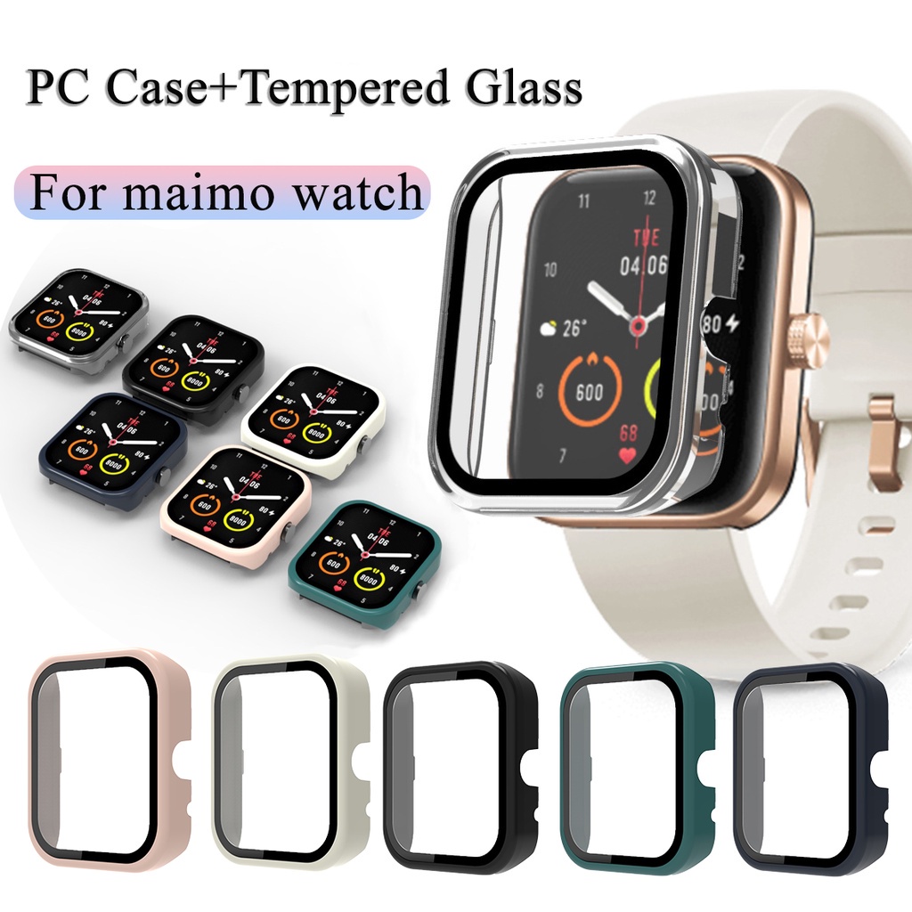 เคส PC กระจกกันรอยหน้าจอ สําหรับ Xiaomi maimo watch Flow Hard Full Cover กรอบป้องกัน สําหรับ maimo watch R อุปกรณ์เสริม
