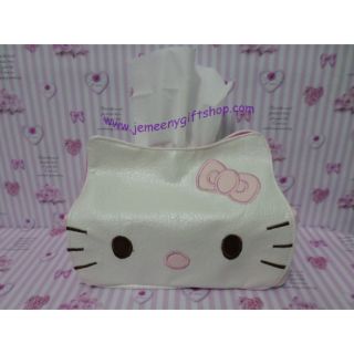 หุ้มกล่องทิชชู่สี่เหลี่ยม ฮัลโหลคิตตี้ Hello Kitty