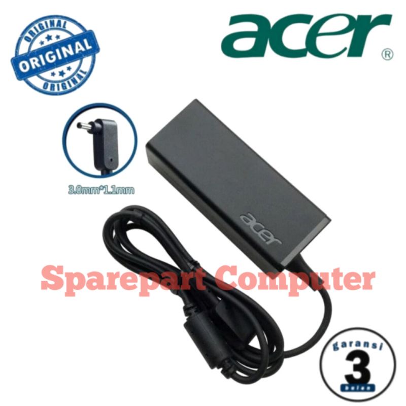 ต้นฉบับ Acer Aspire R5-471T, V3-331, V3372, V3-372, V3-372T 19V 2.37A 45W อะแดปเตอร์ชาร์จ