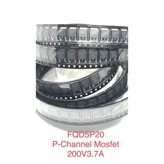 FQD5P20TM MOSFET P-CH 200V 3.7A DPAK FQD5P20 5P20 FQD5P20T 5P20T 5P20TM