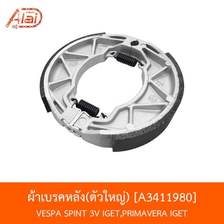 [BJN x AlaiD] A3411980 ผ้าเบรคหลังตัวเล็ก VESPA SPINT 3V IGET,PRIMAVERA IGET