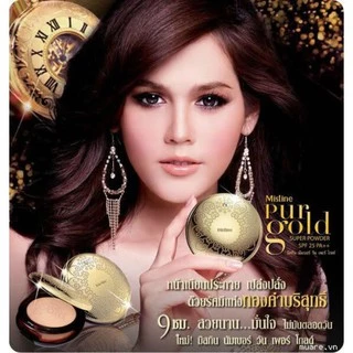 💟ของแท้ | ส่งเร็ว💟แป้งพัฟ Mistine Number One Pur Gold SPF25+++ แป้งมิสทิน เพอร์โกลด์ 10 g.