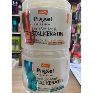 #Lolane #Pixxel #Hair #Spa #Mask #CRYSTAL #KERATIN #เคราตินทรีทเม้นท์ #ขนแกะ #โลแลน 2 ขนาด