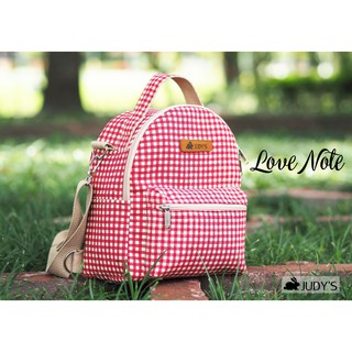 กระเป๋าผ้าแคนวาสพิมพ์ลาย ใครเห็นก็อยากบอกรัก จัดส่งฟรี รุ่น LOVE NOTE