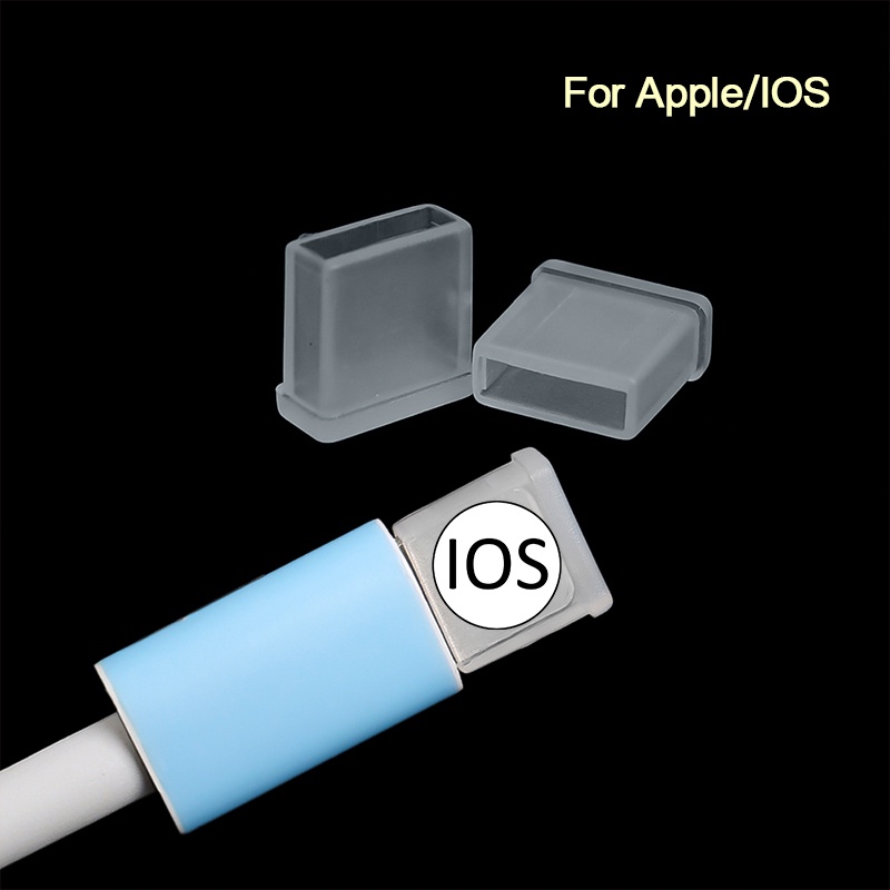 3 ชิ้น สําหรับ Micro USB/IOS/Type C/USB สายเคเบิลข้อมูล ปลั๊ก กันฝุ่น ซิลิโคน ฝาครอบ / ป้องกันฝุ่น สายเคเบิล อะแดปเตอร์ ปลั๊ก ฝาครอบป้องกัน ราคา ถูกที่สุด ดีลบีเคเค แกลเลอรีภาพที่ 5