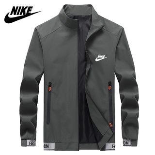 Nike เสื้อแจ็กเก็ต เสื้อกีฬา กันลม ลําลอง กันน้ํา ใส่ทํางานกลางแจ้ง สําหรับผู้ชาย