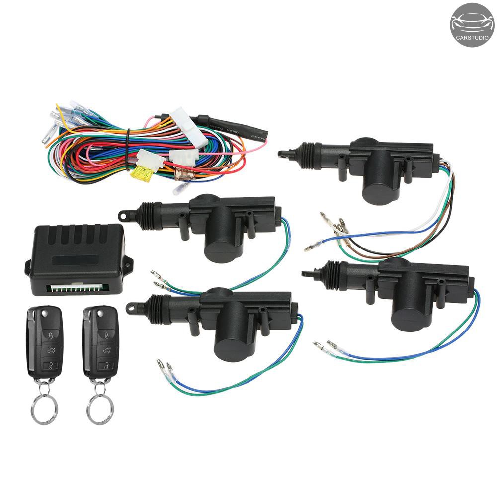 12V Universal Car Remote Central Door Lock Keyless Entry System Trunk Release