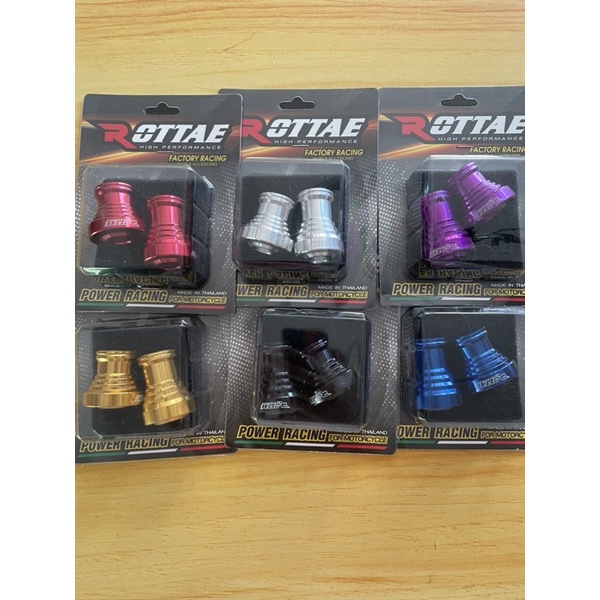 บูชแกนล้อหน้า PCX-160 ปี 2021 บูชมิเนียม CNC  สำหรับแปลงใส่ล้อขอบ 17นิ้ว (ราคา 1 คู่)