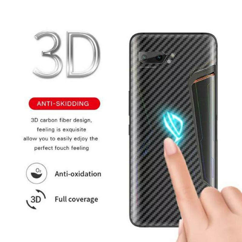 Asus Rog Phone 5 Carbon Skin