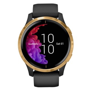 นาฬิกาอัจฉริยะ GARMIN VENU BLACK/GOLD สมาร์ทวอทช์ สมาร์ทวอทช์ กีฬาและฟิตเนส SMARTWATCH GARMIN VENU BLACK-GOLD