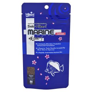 Saki-Hikari Marine Carnivore อาหารปลาทะเล ฮิคาริ สำหรับปลากินสัตว์ เม็ดจม ขนาดกลาง size M (40g)