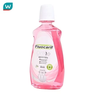 Fluocaril ฟลูโอคารีล น้ำยาบ้วนปาก สำหรับคนจัดฟัน ออร์โธ 123 500 มล.