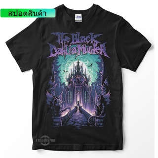 แฟชั่น เสื้อยืด พิมพ์ลายวง the black dahlia MURDER NOCTURNAL Premium สีดํา