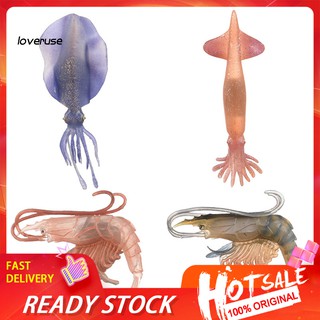 ของเล่นโมเดลสัตว์กุ้งปลาหมึกจําลอง mxwj