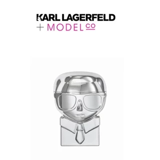 Karl Lagerfeld + Model co - LIPBALM PINK/SILVER CASE ลิปบาล์ม 6 g. (Lot17/10/25