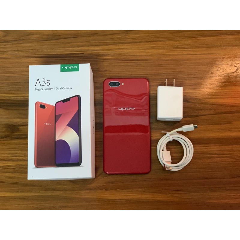 OPPO A3S สีแดง 16 GB มือสอง *Used Like New*