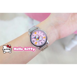 นาฬิกาคิตตี้ hello kitty watch สายเหล็ก