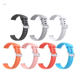 NERV Silicone Wristband Belt for Huawei-Fit Mini Sport Watch Soft Strap Loop Bracelet