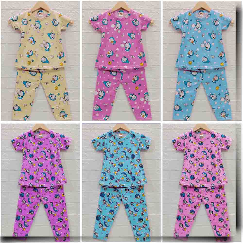 MKids88 - ชุด CP เสื้อยืดเด็กผู้หญิง Doraemon