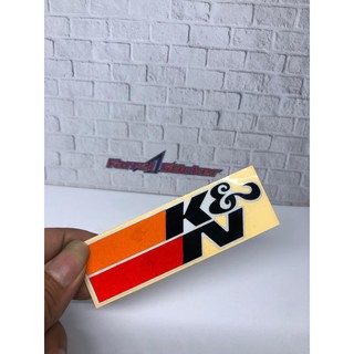 สติกเกอร์โลโก้ Kn K&amp;N