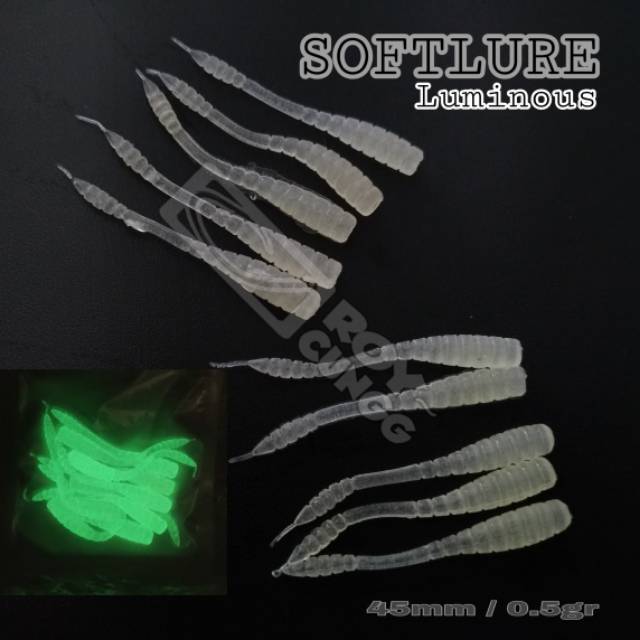 SOFTLURE ajing 10 ชิ้น